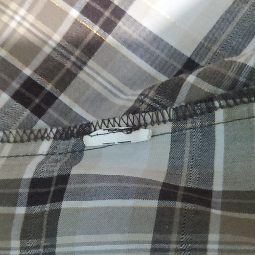 Brown Button-Down Blouse - image 6